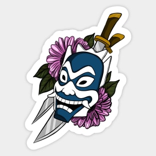 Blue Spirit mask AVATAR Sticker